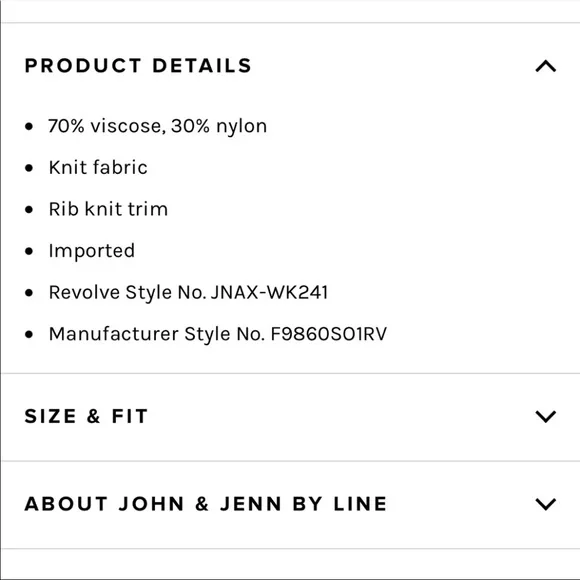 x Revolve One Shoulder Sweater by John & Jenn by Line - Picture 5 of 5